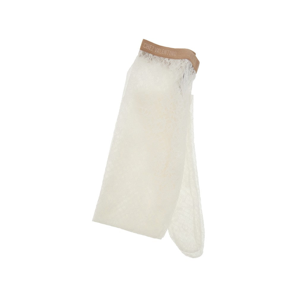 Rebrodè lace tights