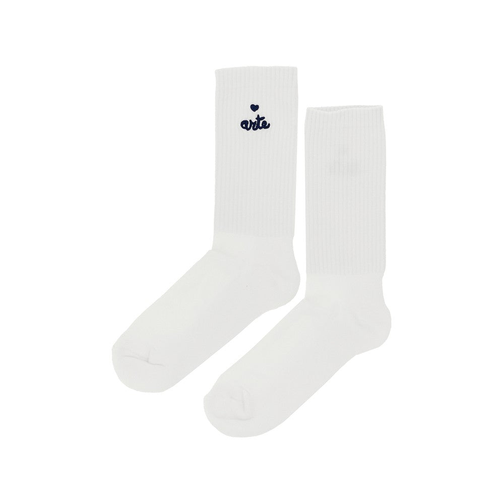 'Heart Logo' socks