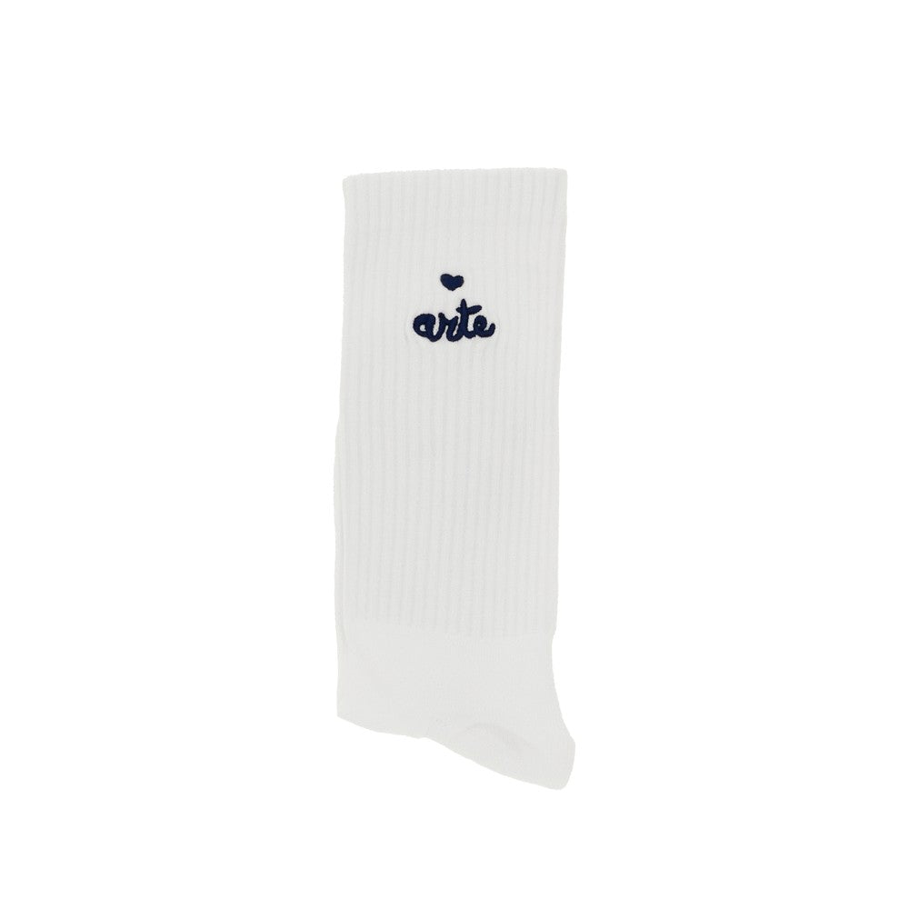'Heart Logo' socks