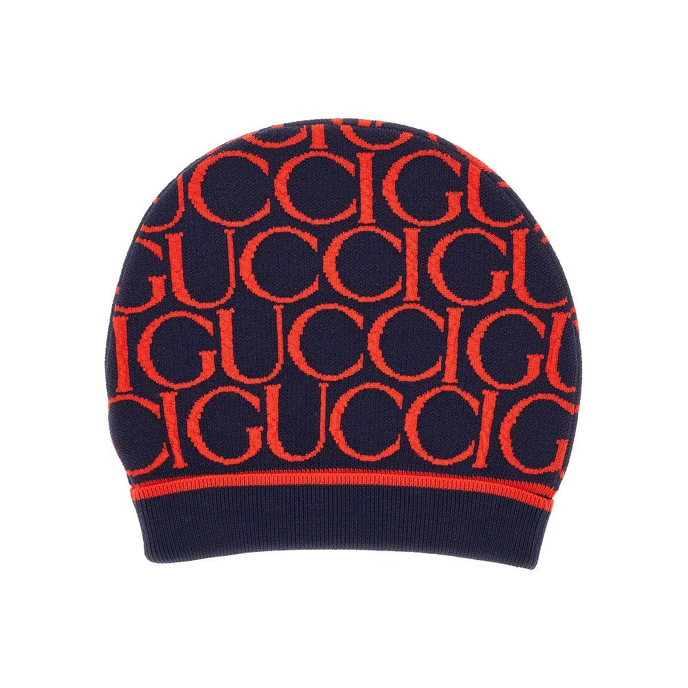 Beanie in lana jacquard