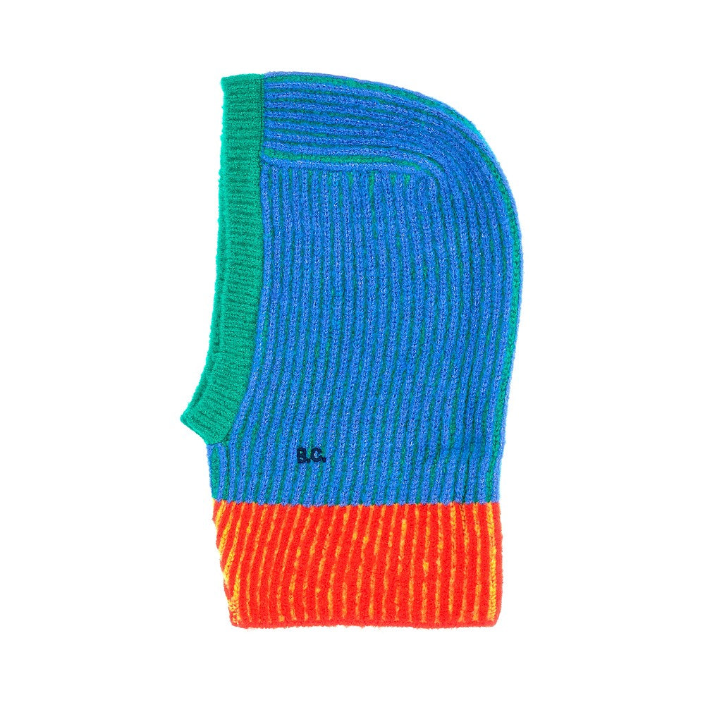 Balaclava in maglia Color Stripes