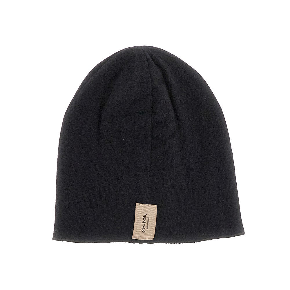 Beanie in misto cotone con patch stella