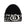 Beanie in misto lana con intarsio logo