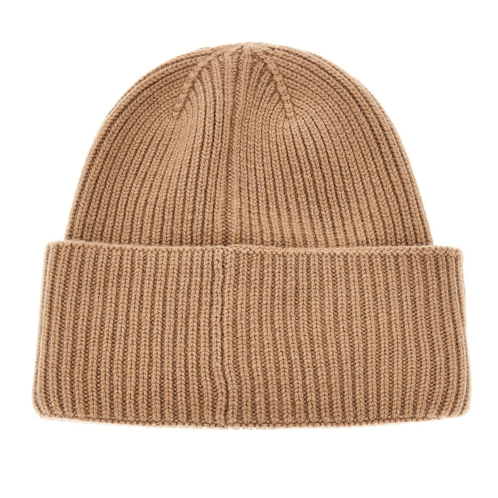 Beanie in cachemire con ricamo Monogram