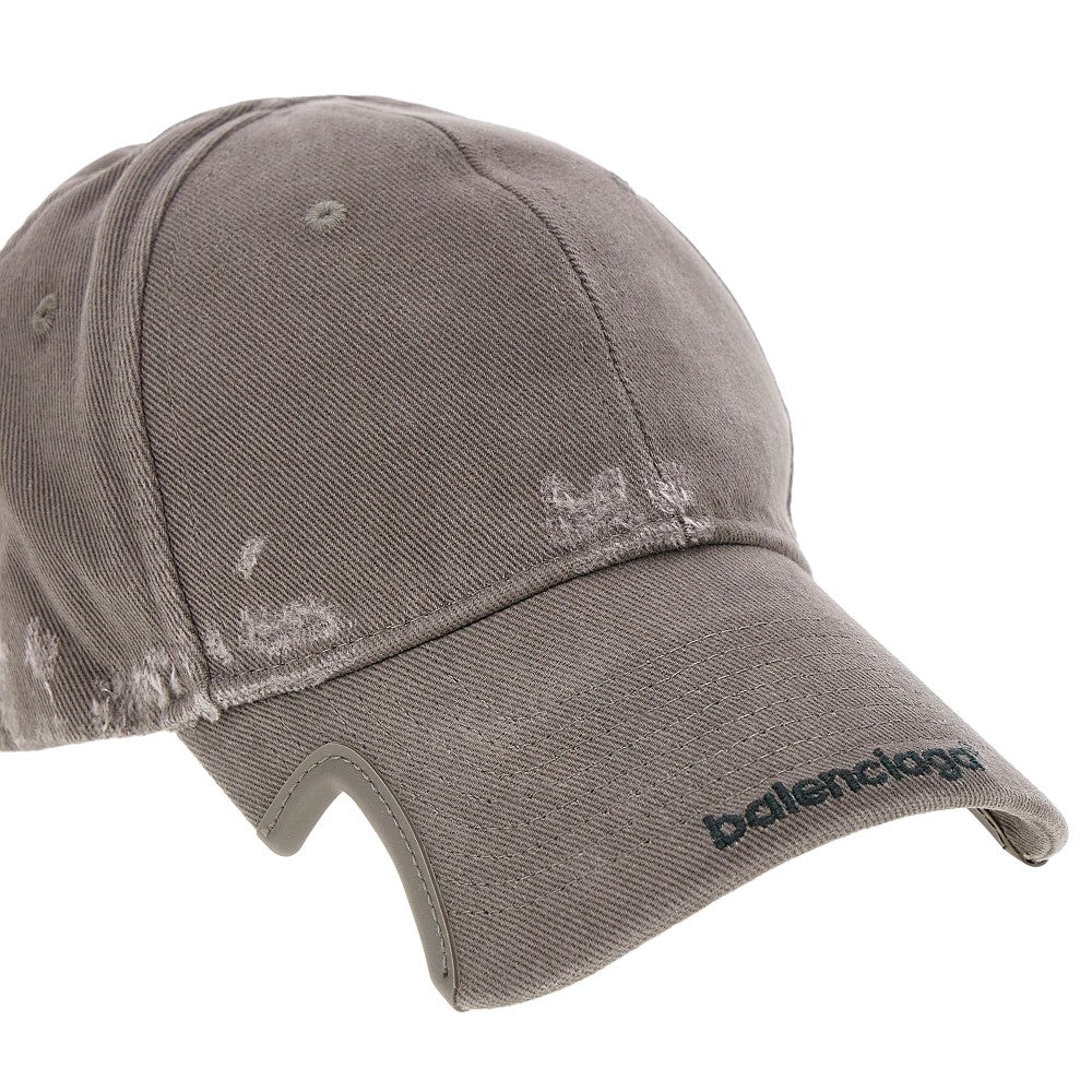 Cappello baseball con effetto consumato