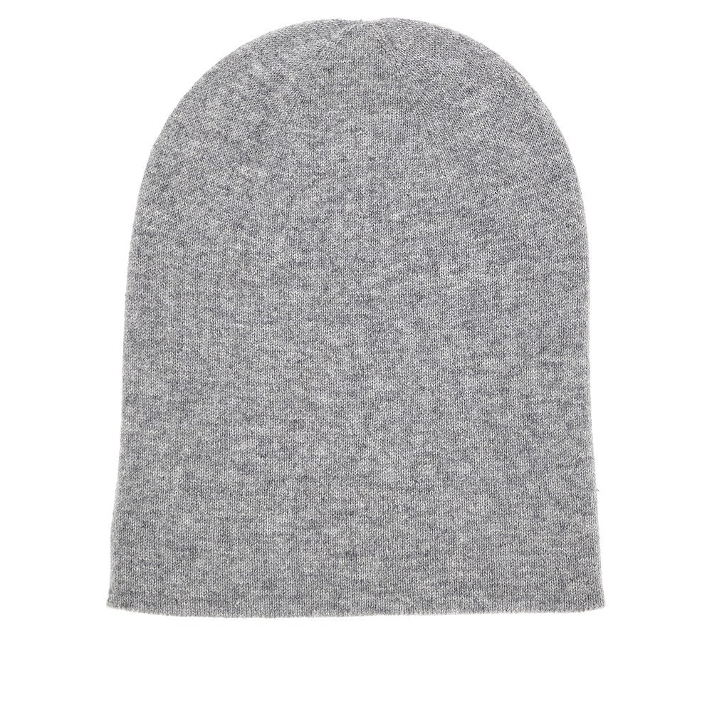 Logo embroidery cashmere beanie