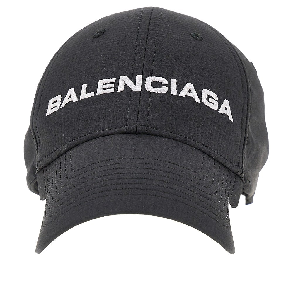Technical fabric logo baseball cap