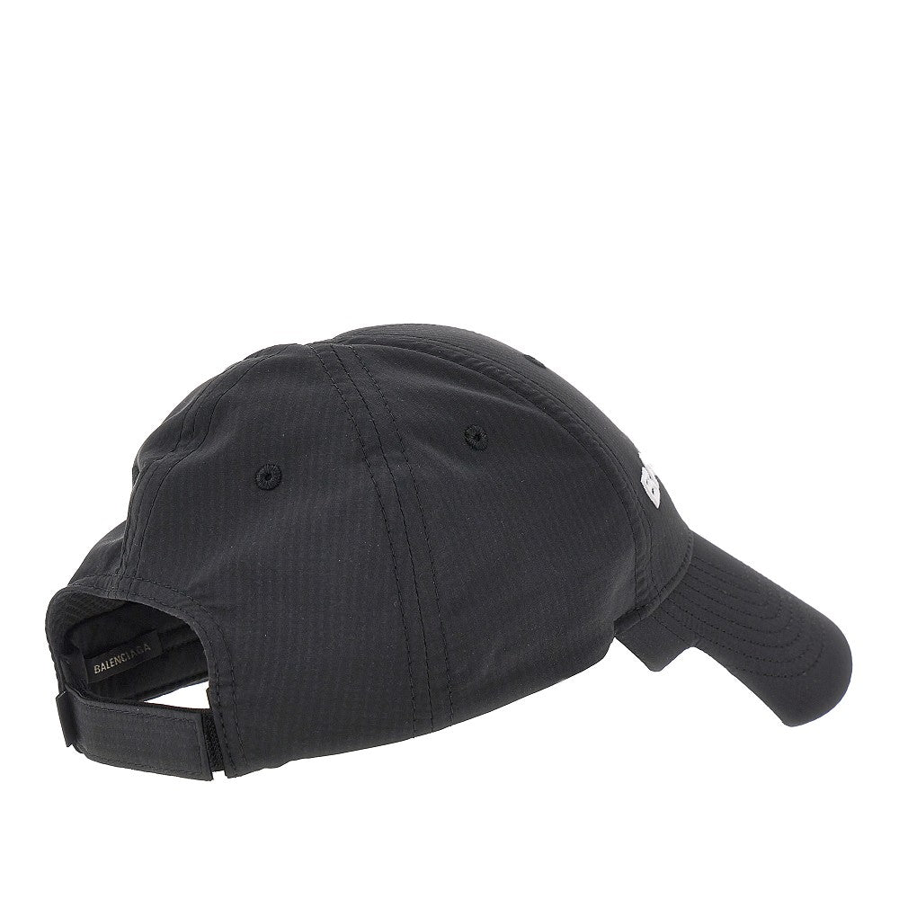 Technical fabric logo baseball cap