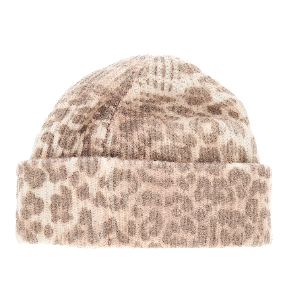 Beanie in misto lana riciclata