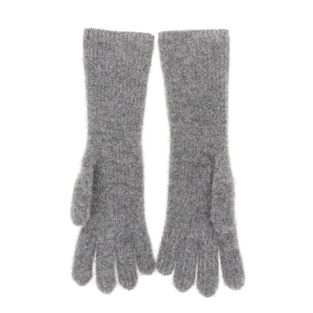 'Gros Grain' alpaca blend gloves