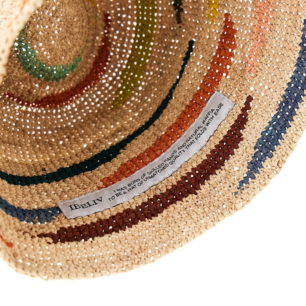 Cappello 'Andao' in rafia naturale
