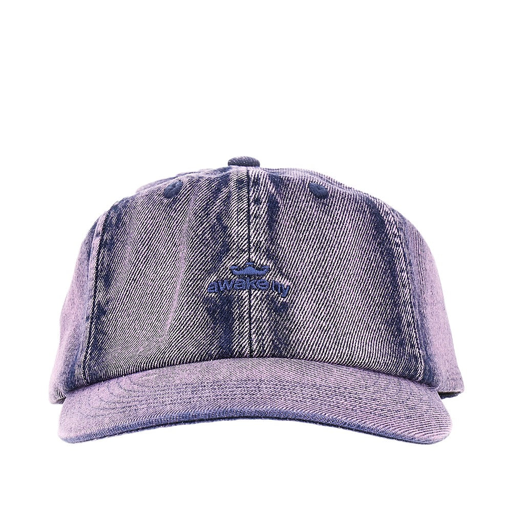 Cappello baseball in denim 'Crown Logo'