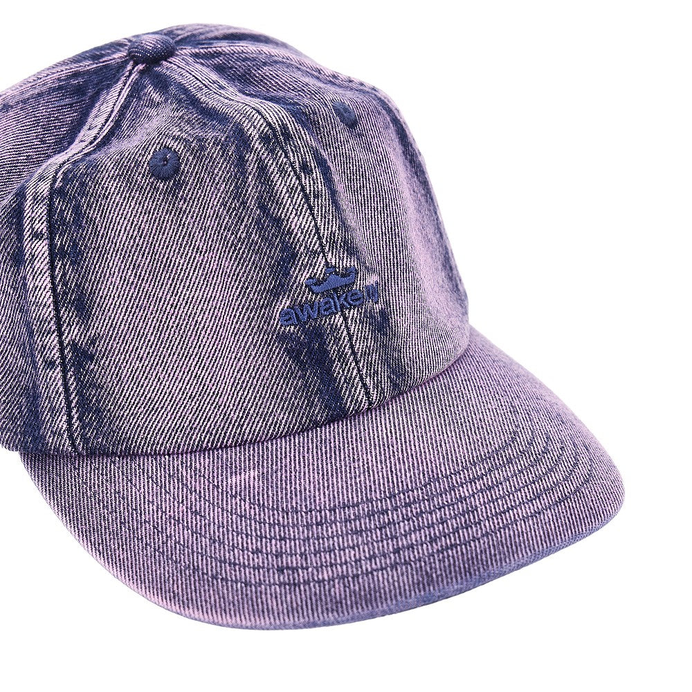 Cappello baseball in denim 'Crown Logo'