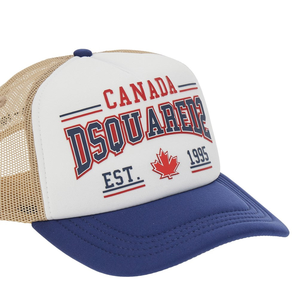 Cappello trucker con logo gommato