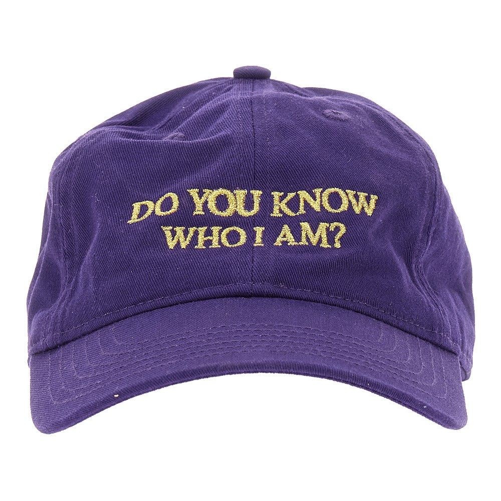 Cappello baseball ricamato in cotone organico