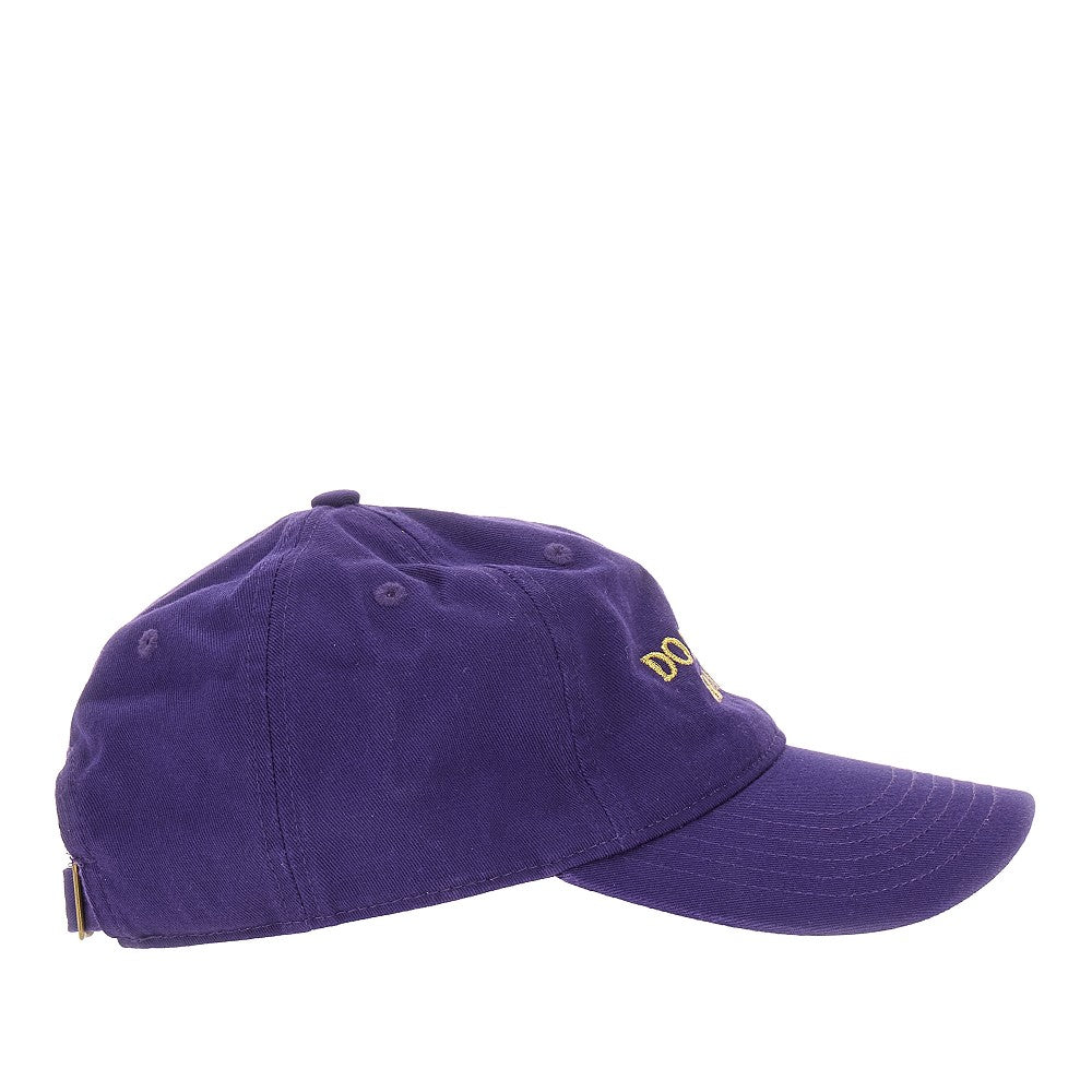 Cappello baseball ricamato in cotone organico