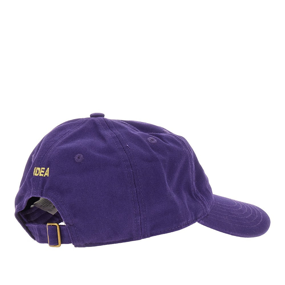 Cappello baseball ricamato in cotone organico