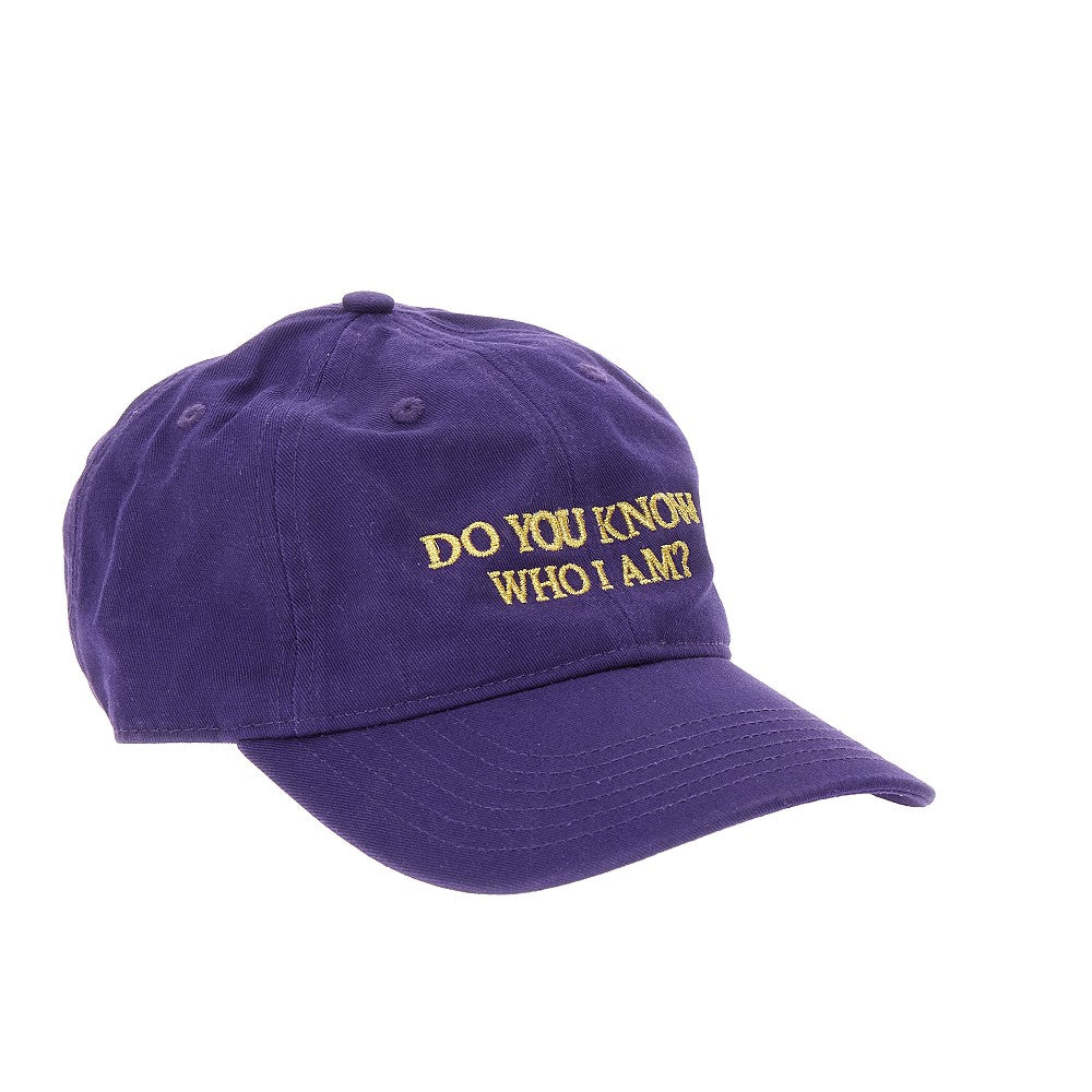 Cappello baseball ricamato in cotone organico