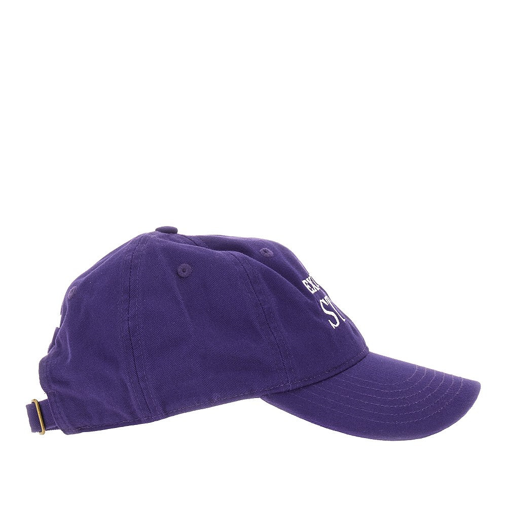 Cappello baseball ricamato in cotone organico