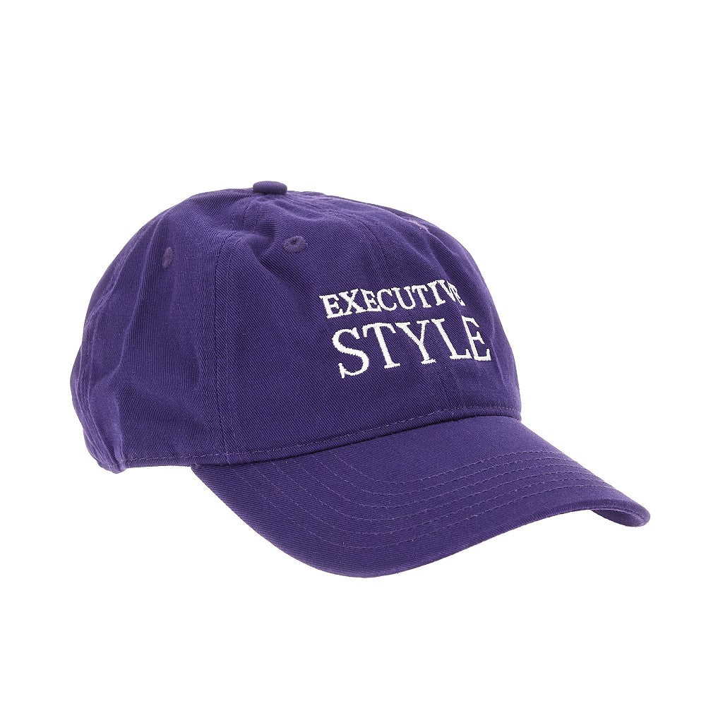 Cappello baseball ricamato in cotone organico