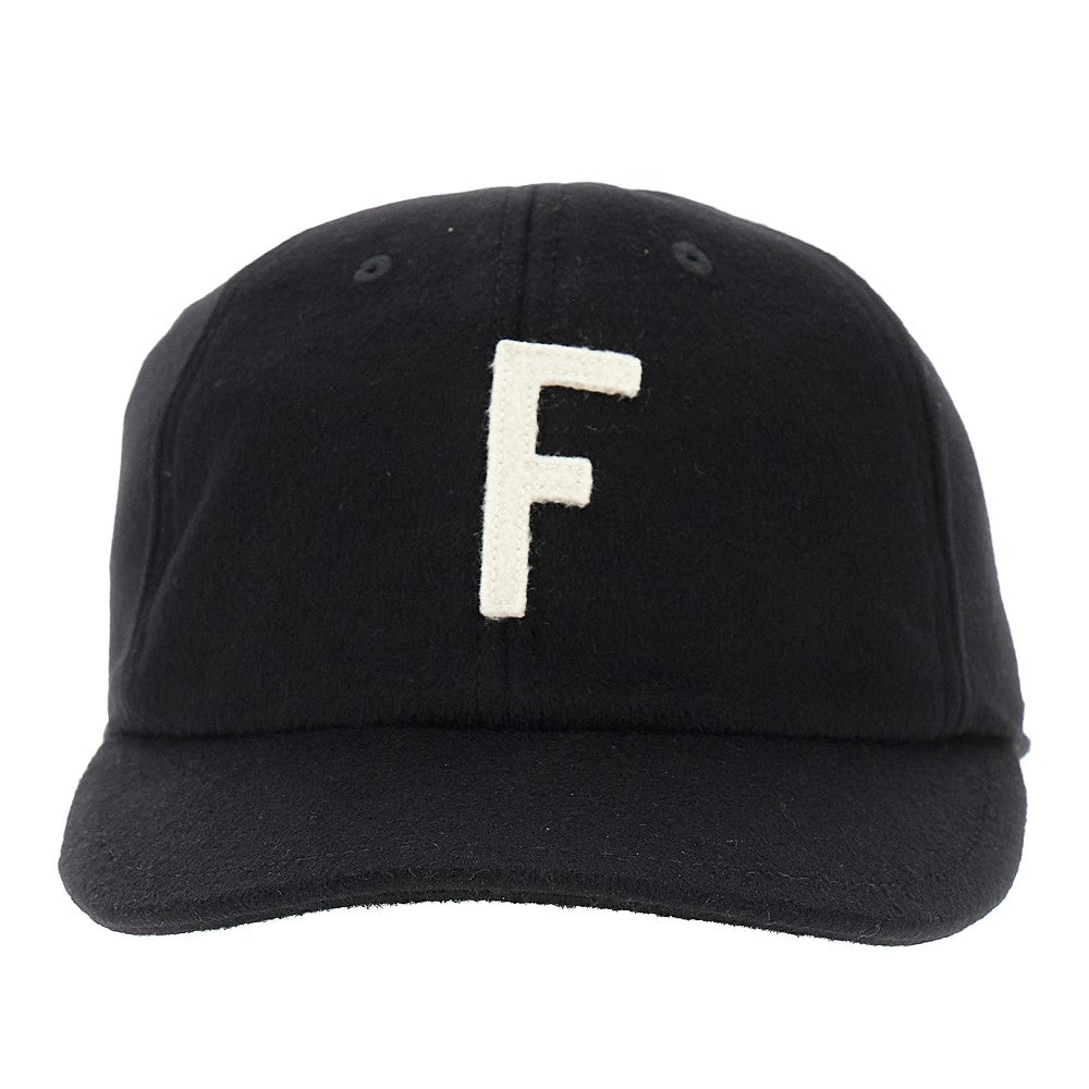 Wool-blend baseball cap