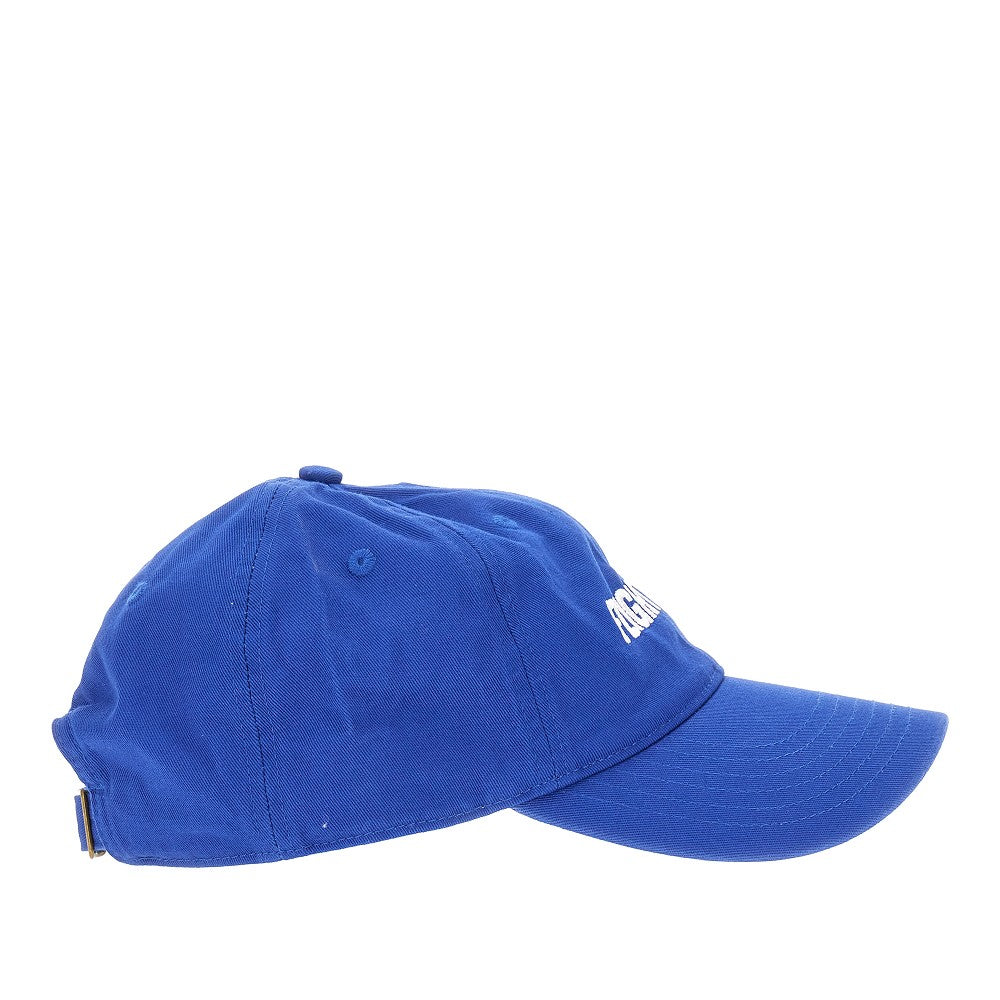 Organic cotton embroidered baseball cap