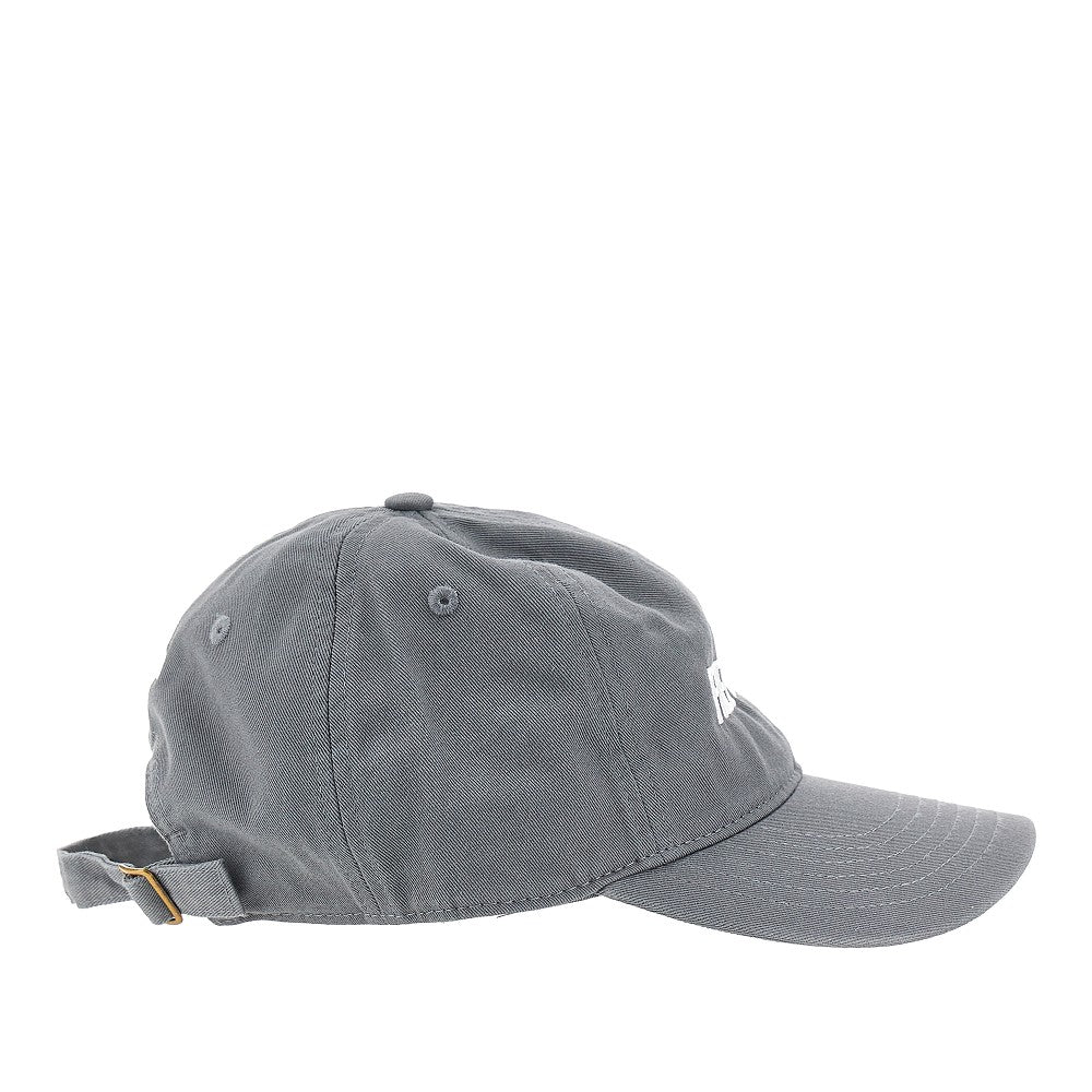 Organic cotton embroidered baseball cap