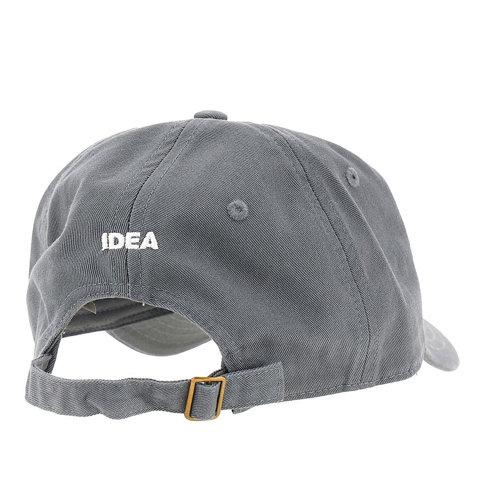 Organic cotton embroidered baseball cap