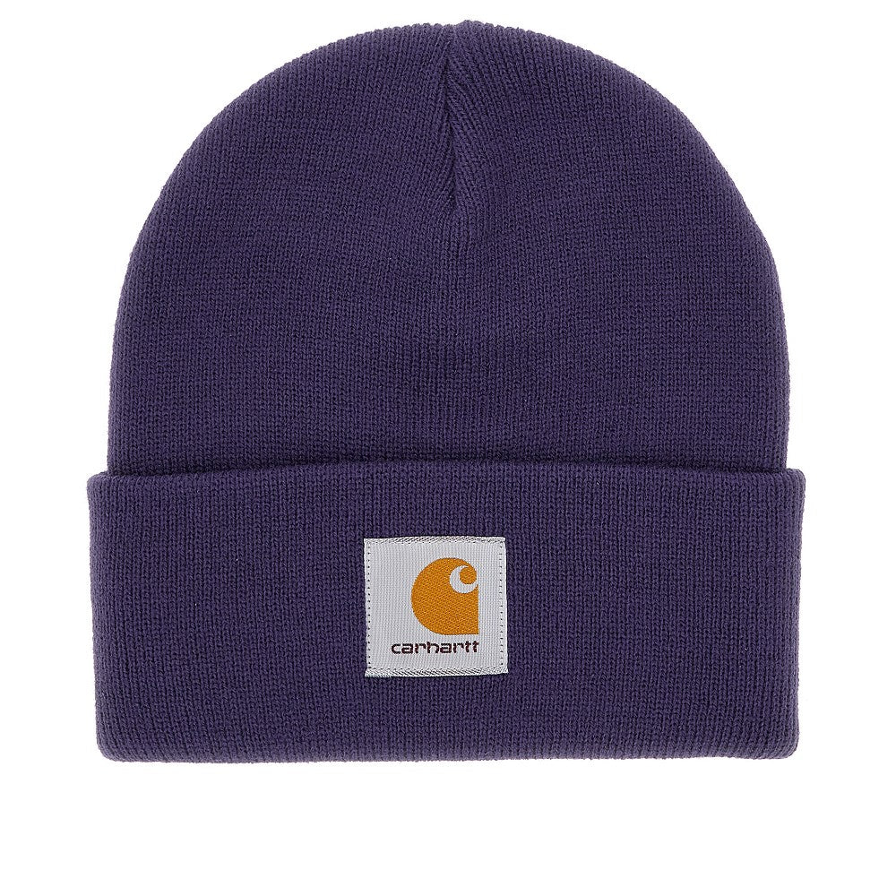 Logo patch beanie