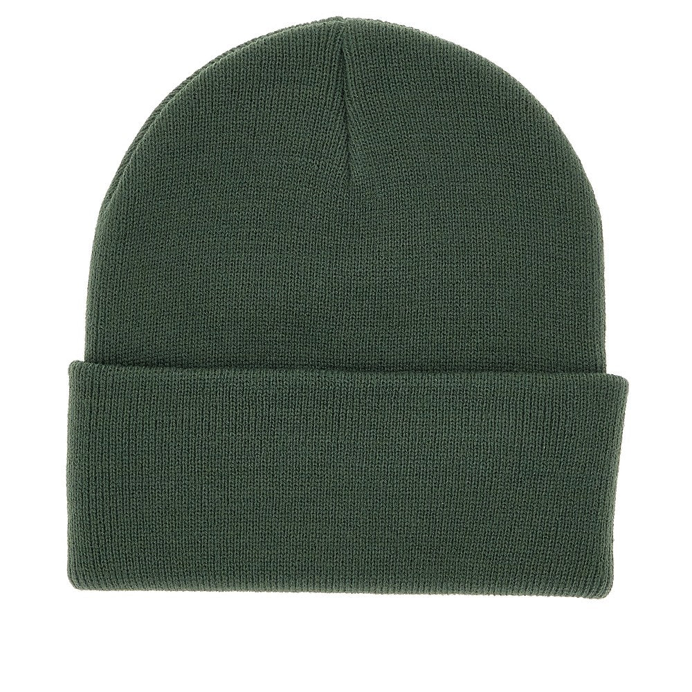 Logo patch beanie
