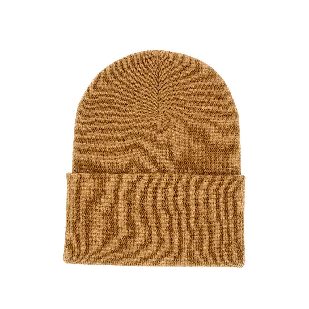 Logo patch beanie