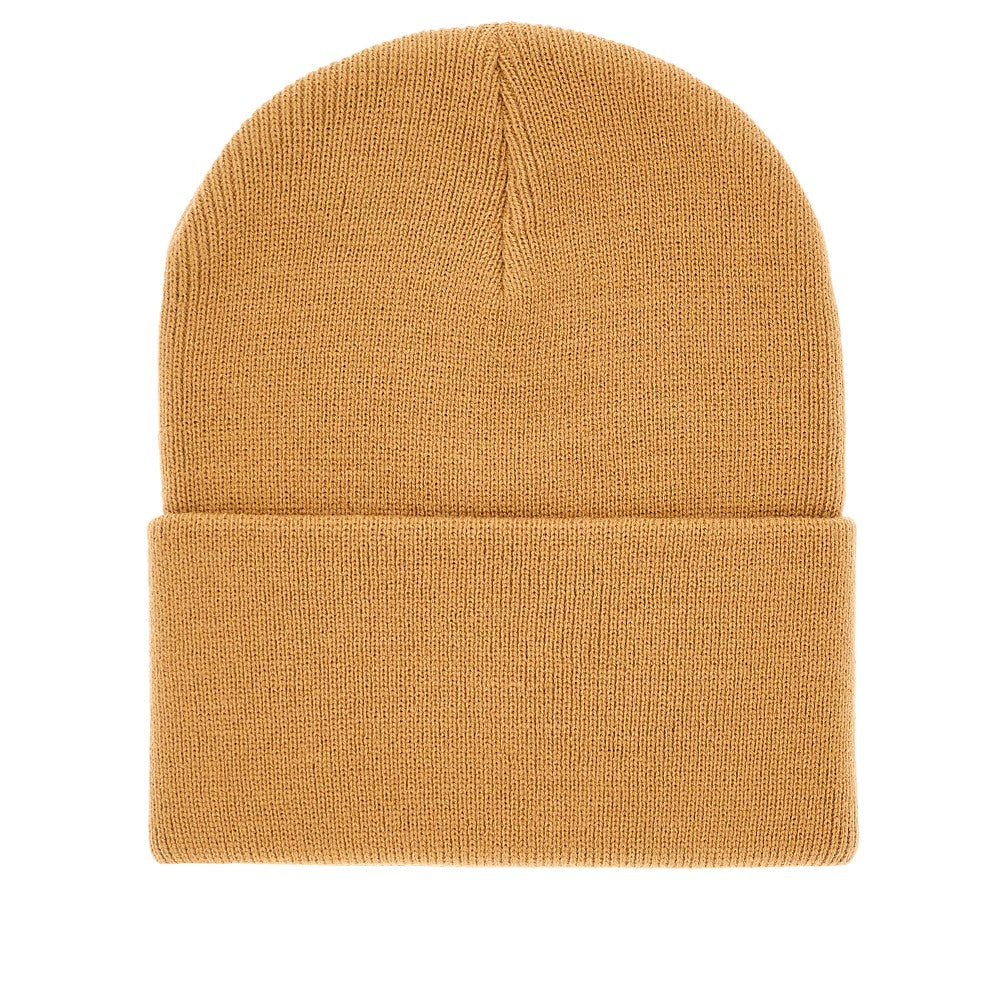 Logo patch beanie