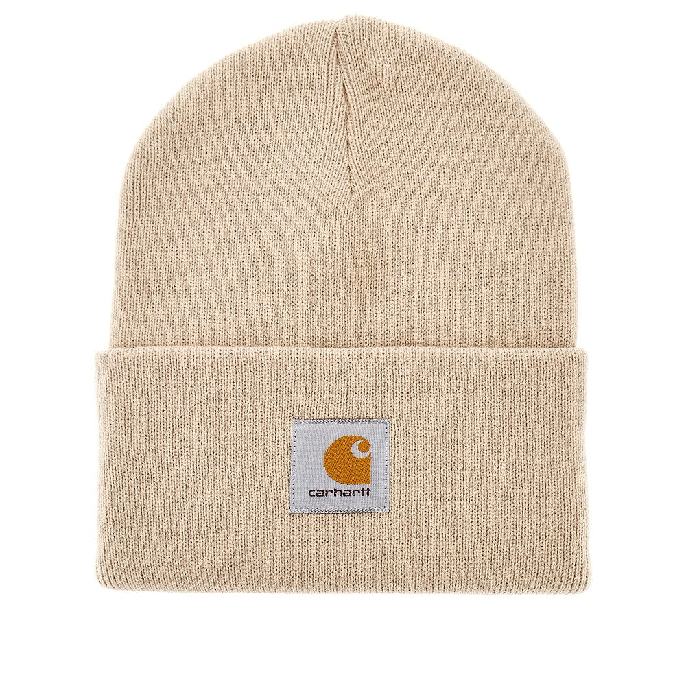 Logo patch beanie