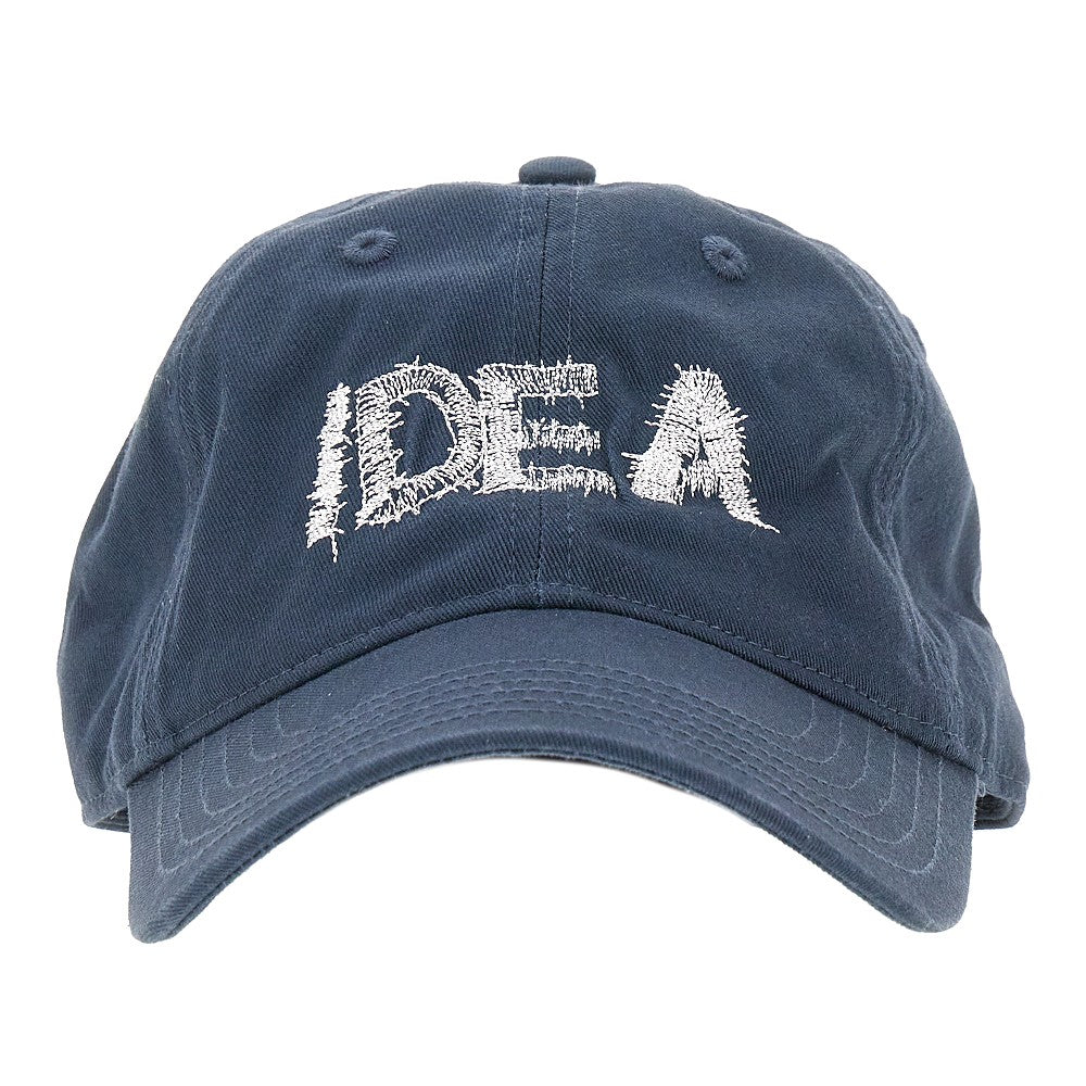 Cappello baseball ricamato in cotone organico