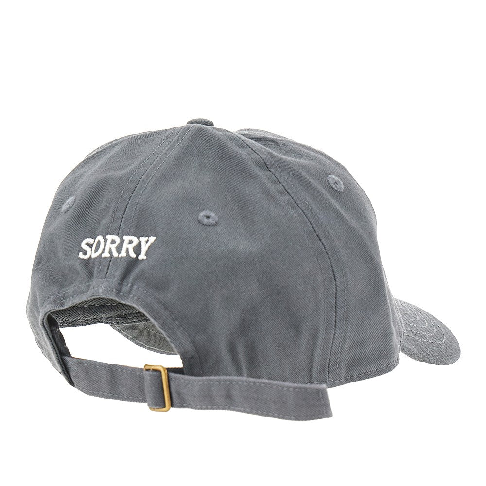 Cappello baseball ricamato in cotone organico