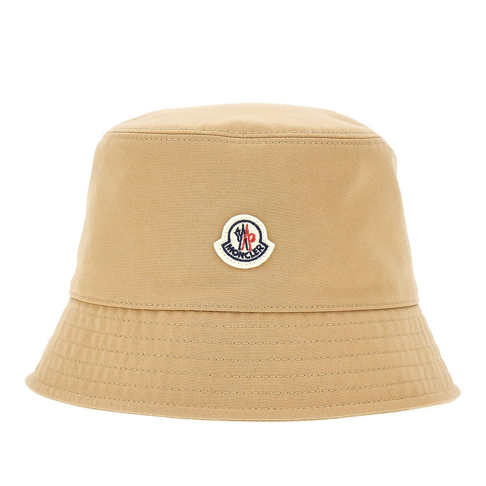 Logo patch bucket hat