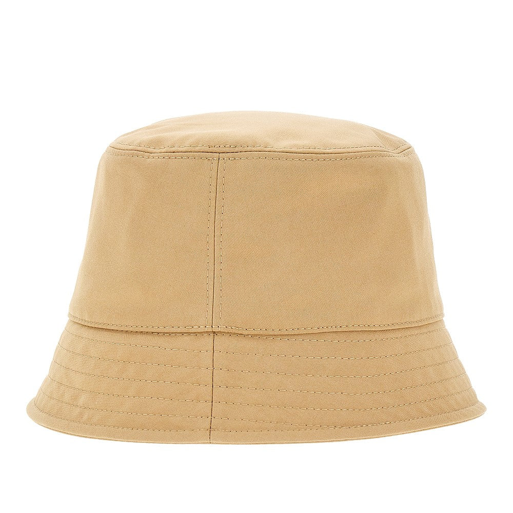 Logo patch bucket hat