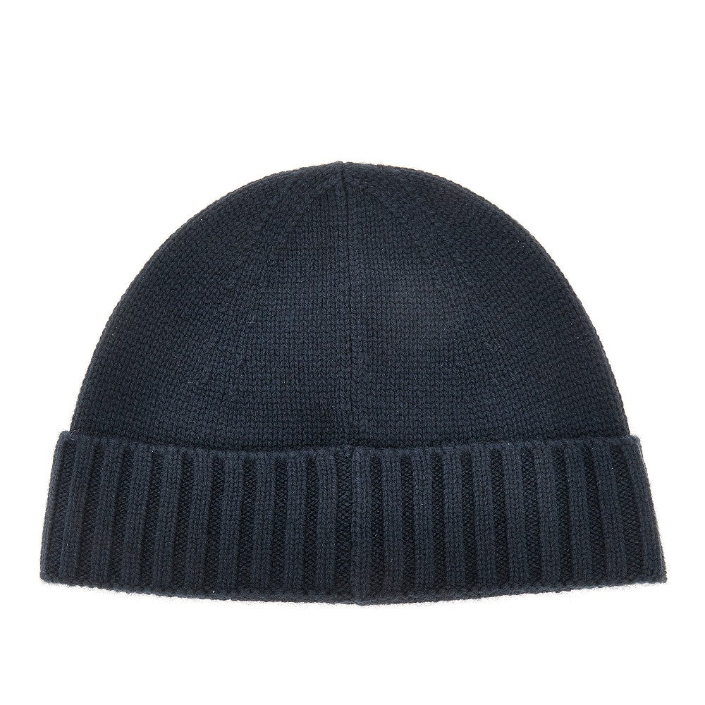 Cashmere knitted beanie hat