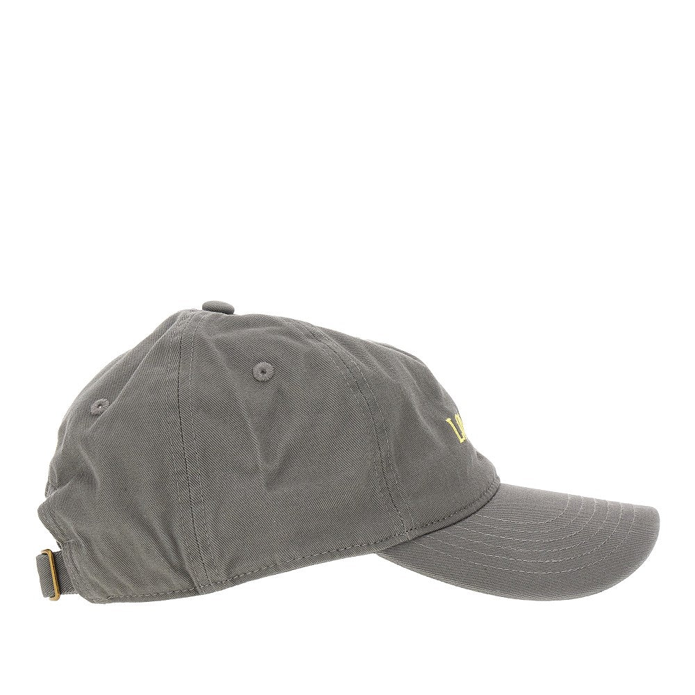 Organic cotton embroidered baseball cap