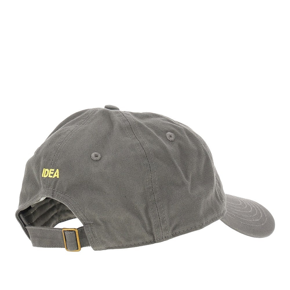 Organic cotton embroidered baseball cap
