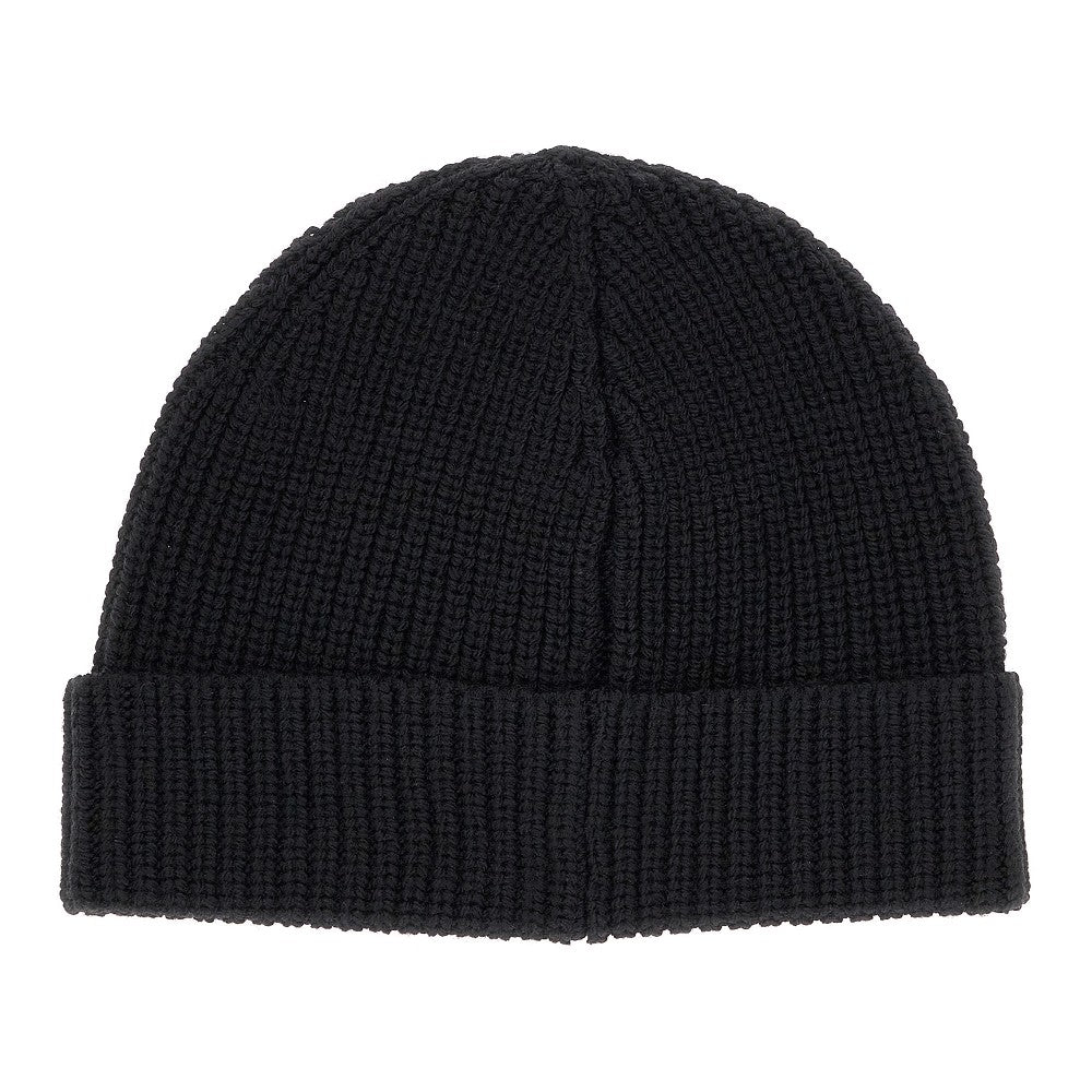 Beanie in lana con patch 'Arrow'
