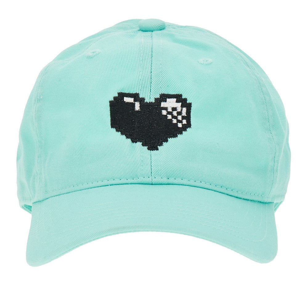 Organic cotton embroidered baseball cap