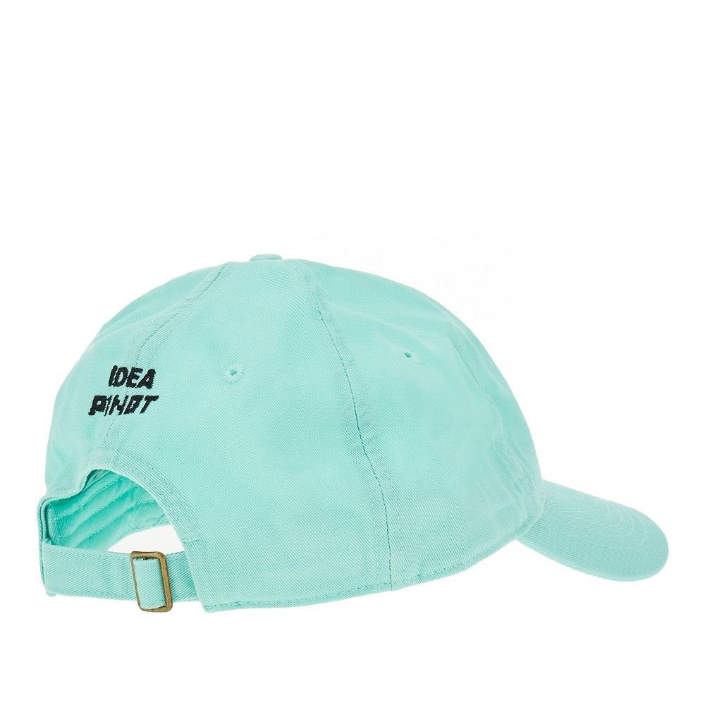 Organic cotton embroidered baseball cap
