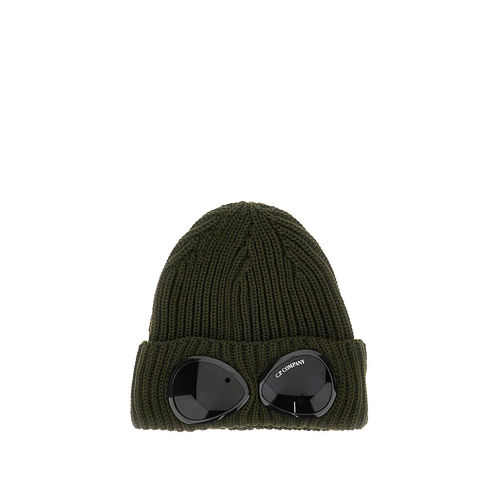 Beanie in lana con dettaglio Goggle
