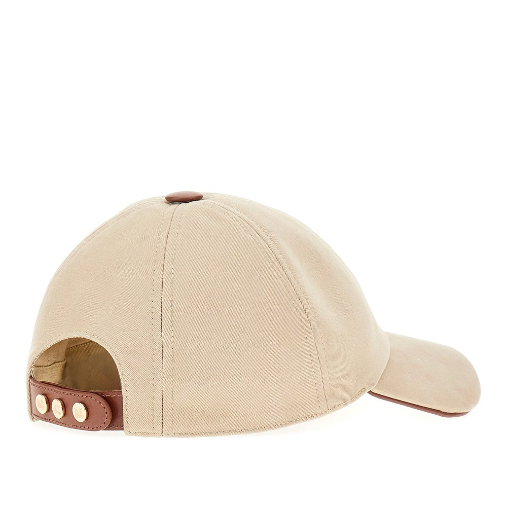 Monogram embroidery baseball hat