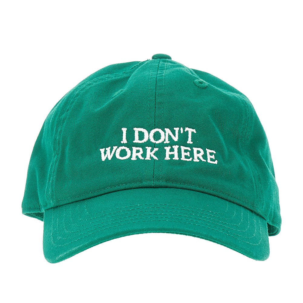 Cappello baseball ricamato in cotone organico