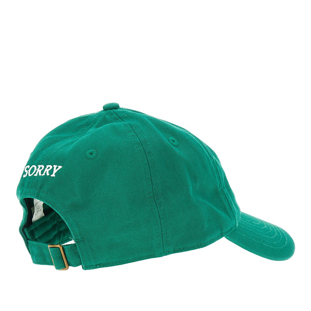 Cappello baseball ricamato in cotone organico