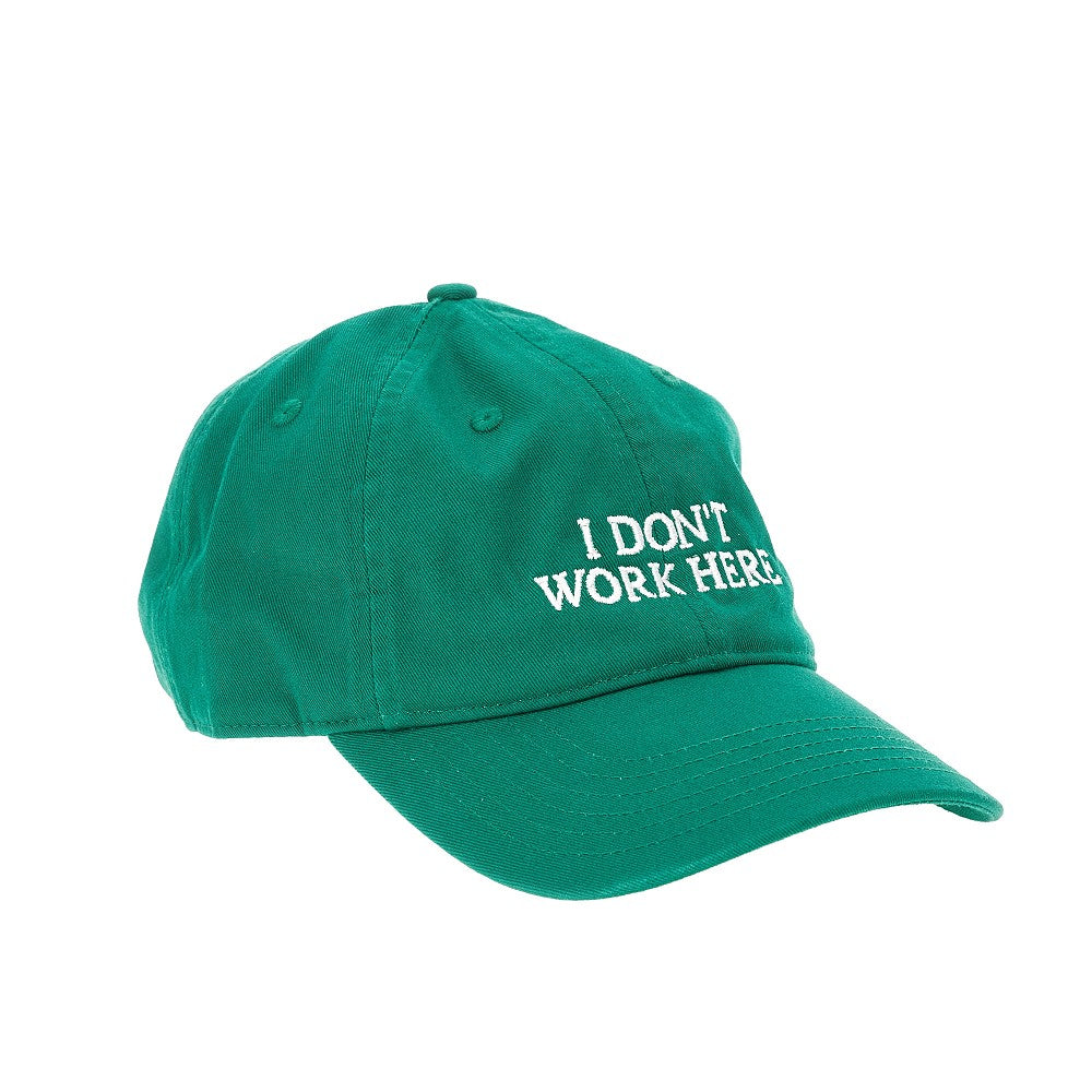Cappello baseball ricamato in cotone organico