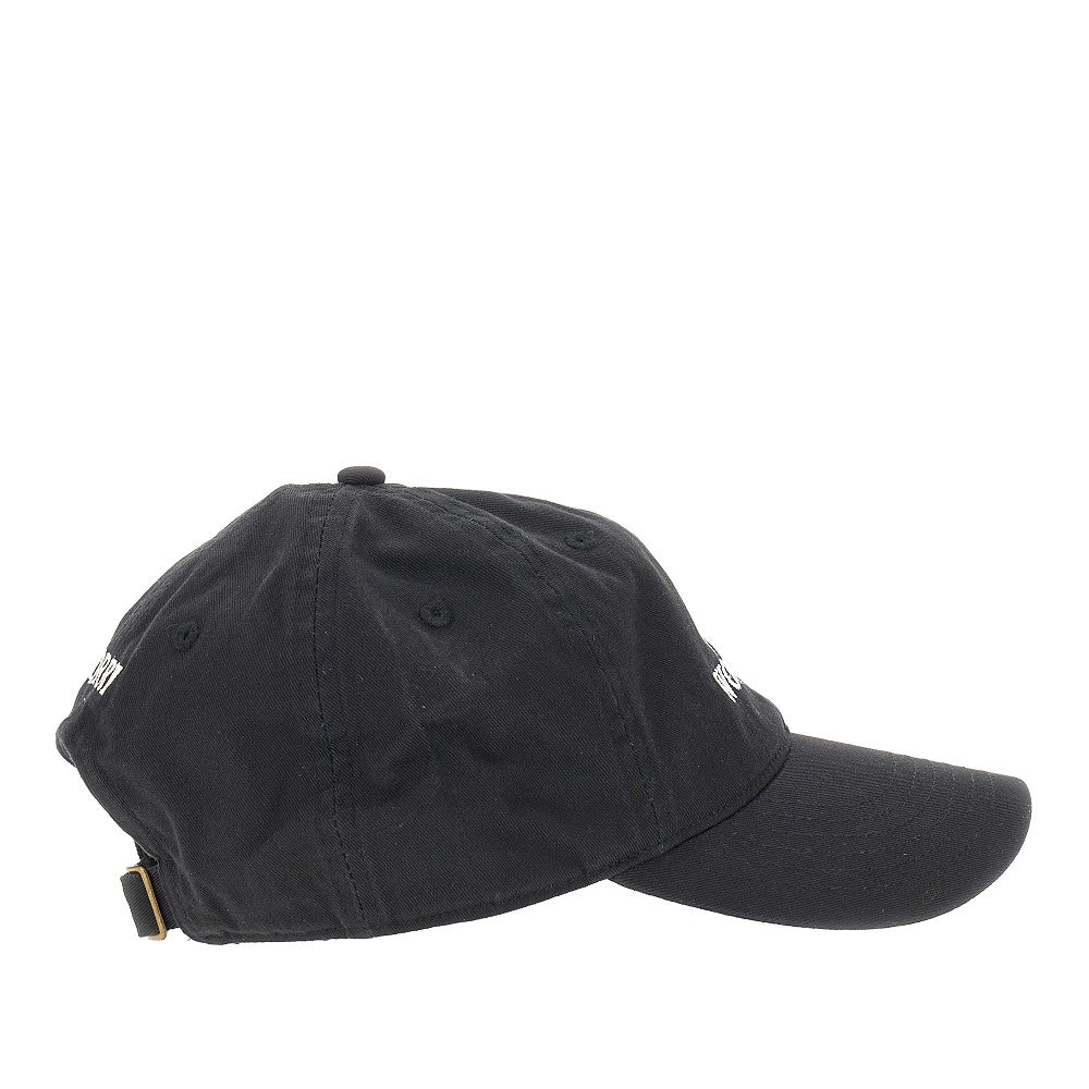 Cappello baseball ricamato in cotone organico