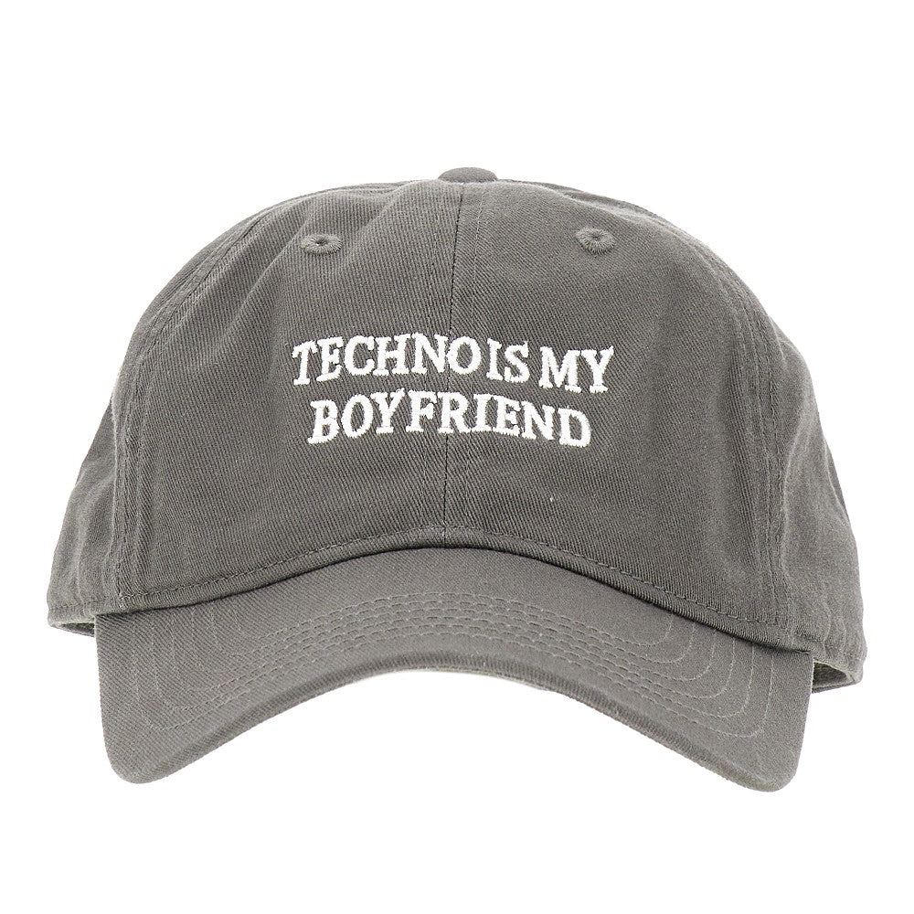 Organic cotton embroidered baseball cap
